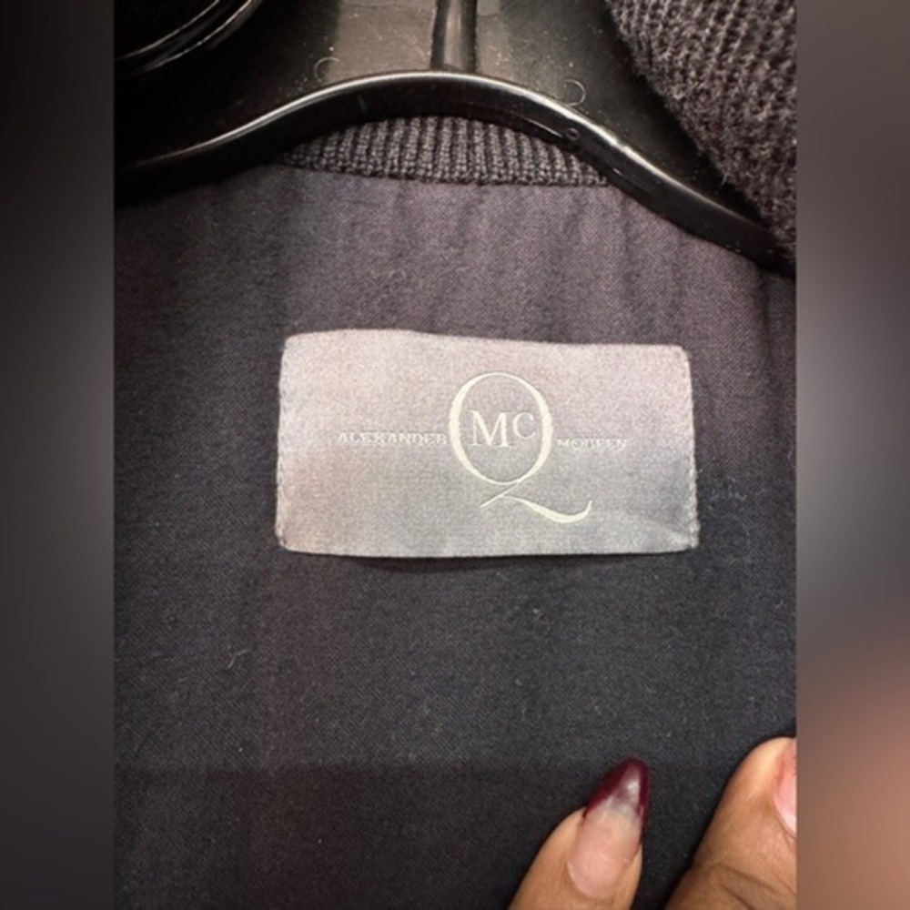 Alexander‎ McQueen men's bomber jacket size 48 - Picture 8 of 11